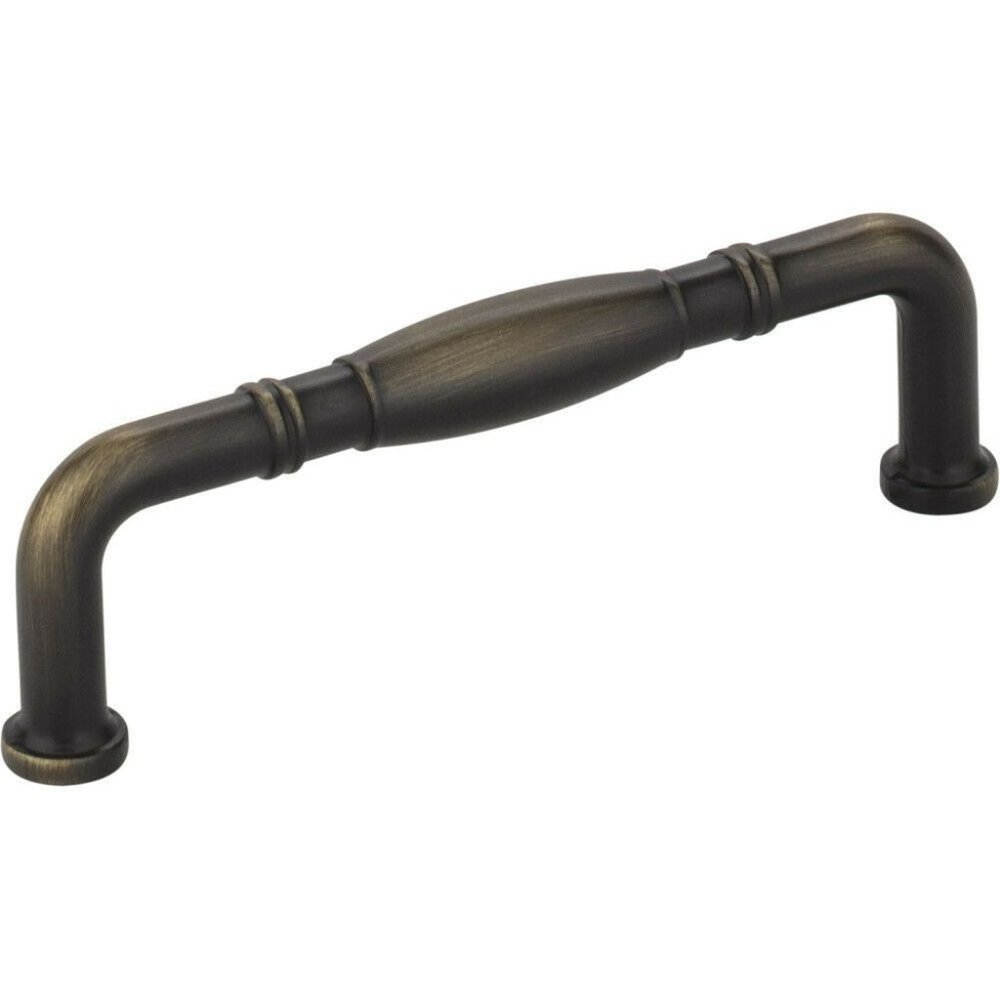 Jeffrey Alexander Antique Brush Satin Brass Cabinet Pull Handle Z290-96-ABSB 3"